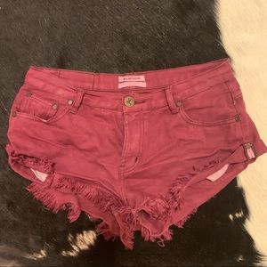 Red classic One Teaspoon Bandits